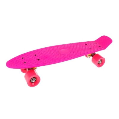 Скейтборд пенниборд Наша игрушка 636147 розовый 1